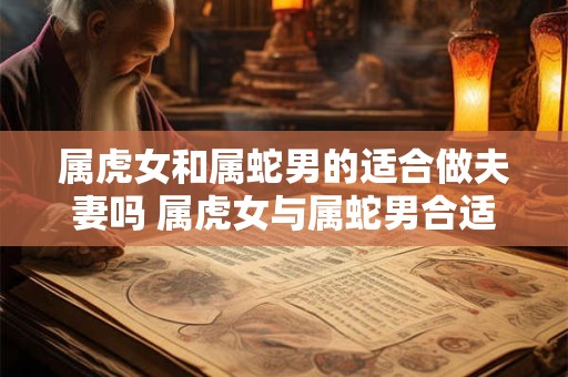 属虎女和属蛇男的适合做夫妻吗 属虎女与属蛇男合适结婚吗