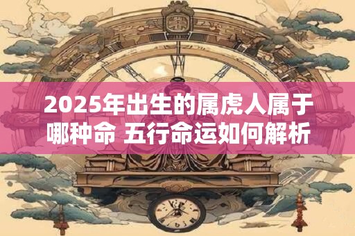 2026年出生的属虎人属于哪种命 五行命运如何解析