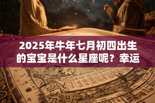 2025年牛年七月初四出生的宝宝是什么星座呢？幸运数字是多少？