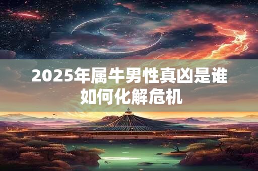 2026年属牛男性真凶是谁 如何化解危机