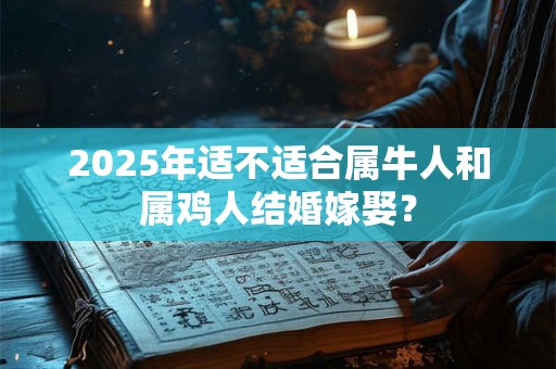 2025年适不适合属牛人和属鸡人结婚嫁娶？