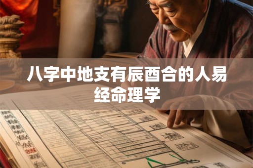 八字中地支有辰酉合的人易经命理学