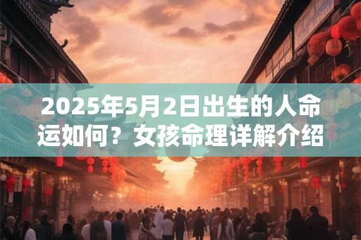 2025年5月2日出生的人命运如何？女孩命理详解介绍