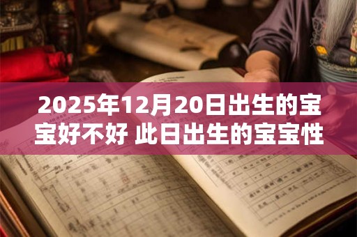 2025年12月20日出生的宝宝好不好 此日出生的宝宝性格