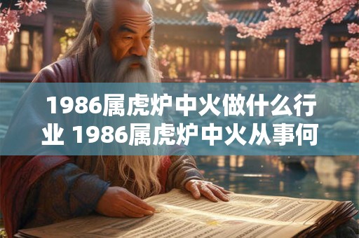 1986属虎炉中火做什么行业 1986属虎炉中火从事何行业