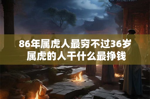 86年属虎人最穷不过36岁 属虎的人干什么最挣钱