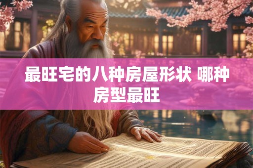 最旺宅的八种房屋形状 哪种房型最旺
