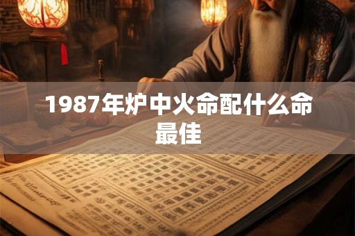 1987年炉中火命配什么命最佳
