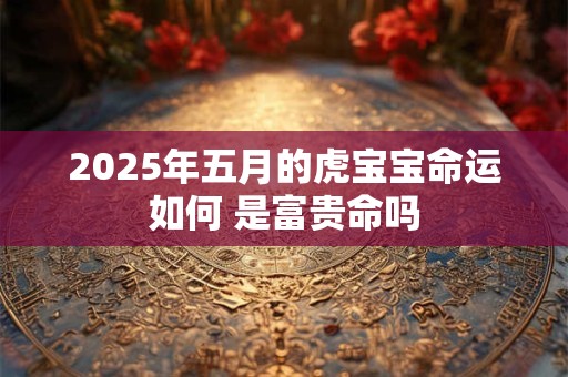 2025年五月的虎宝宝命运如何 是富贵命吗