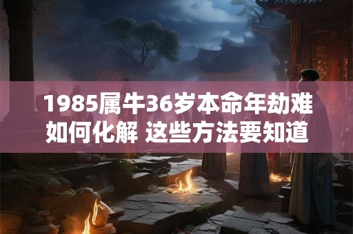 1985属牛36岁本命年劫难如何化解 这些方法要知道