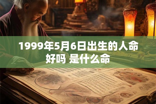 1999年5月6日出生的人命好吗 是什么命