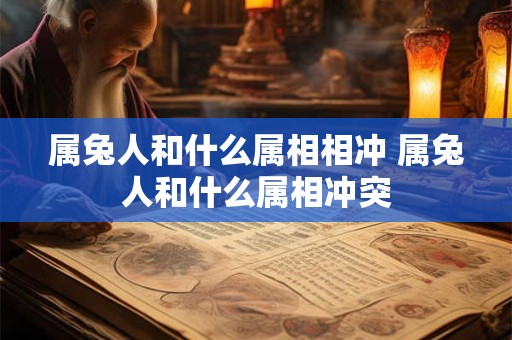 属兔人和什么属相相冲 属兔人和什么属相冲突