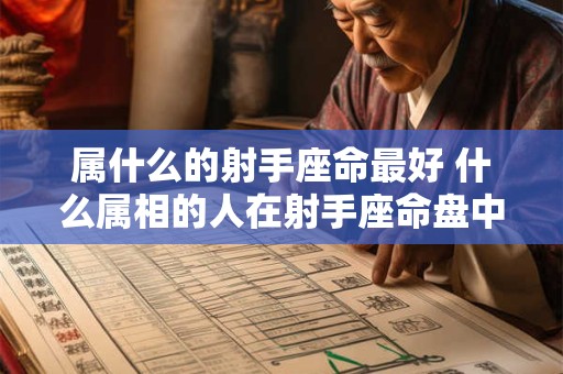 属什么的射手座命最好 什么属相的人在射手座命盘中表现最好