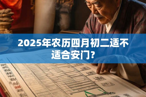 2025年农历四月初二适不适合安门？