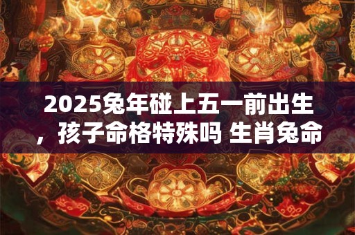 2025兔年碰上五一前出生，孩子命格特殊吗 生肖兔命运揭秘