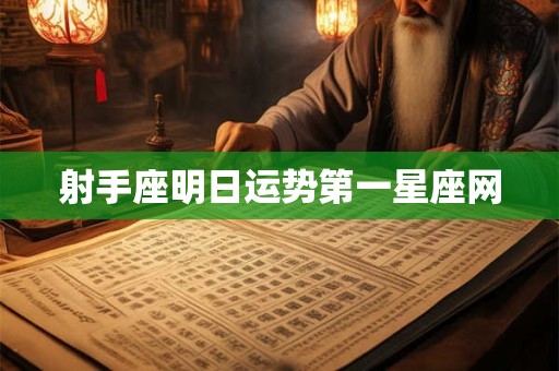 射手座明日运势第一星座网
