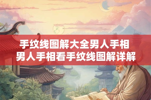 手纹线图解大全男人手相 男人手相看手纹线图解详解
