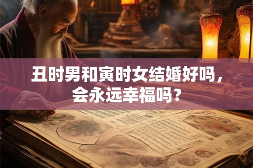 丑时男和寅时女结婚好吗，会永远幸福吗？