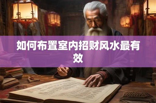 如何布置室内招财风水最有效