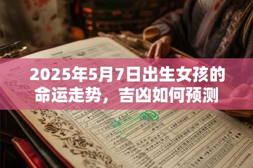 2025年5月7日出生女孩的命运走势，吉凶如何预测
