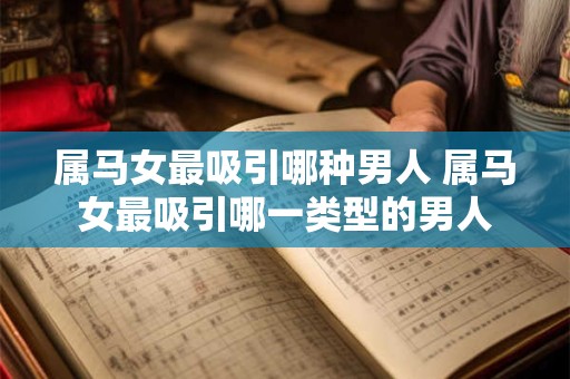 属马女最吸引哪种男人 属马女最吸引哪一类型的男人