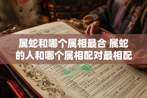 属蛇和哪个属相最合 属蛇的人和哪个属相配对最相配 属蛇和哪个属相最合 属蛇的人和哪个属相配对最相配