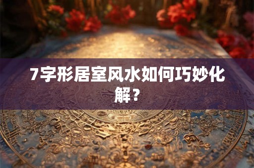 7字形居室风水如何巧妙化解？