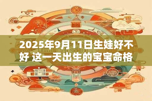 2025年9月11日生娃好不好 这一天出生的宝宝命格解析