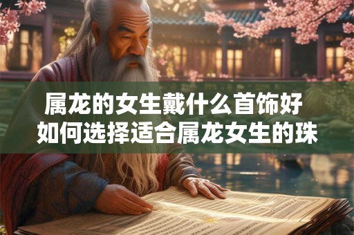 属龙的女生戴什么首饰好 如何选择适合属龙女生的珠宝