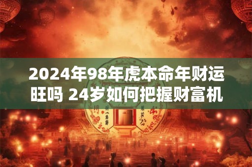 2024年98年虎本命年财运旺吗 24岁如何把握财富机遇