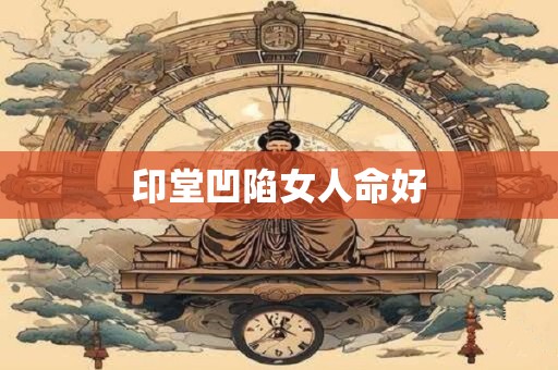 印堂凹陷女人命好 印堂凹陷女人命好