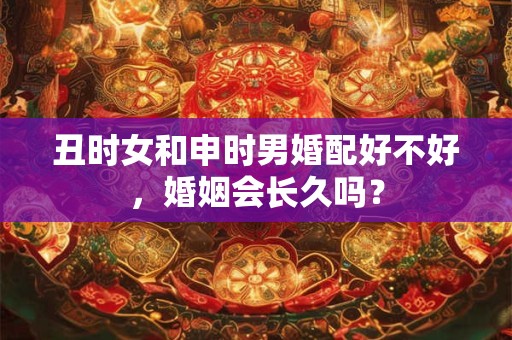 丑时女和申时男婚配好不好，婚姻会长久吗？