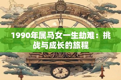 1990年属马女一生劫难：挑战与成长的旅程