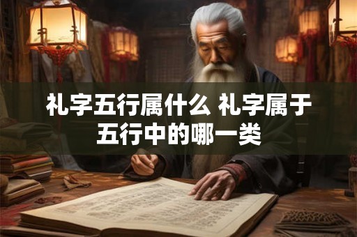 礼字五行属什么 礼字属于五行中的哪一类
