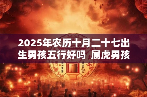 2025年农历十月二十七出生男孩五行好吗  属虎男孩名字推荐