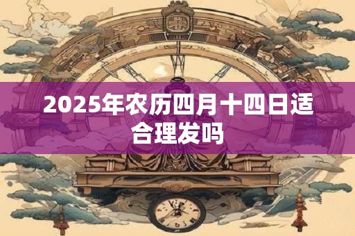2025年农历四月十四日适合理发吗