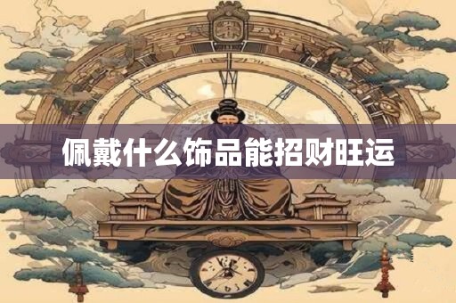 佩戴什么饰品能招财旺运