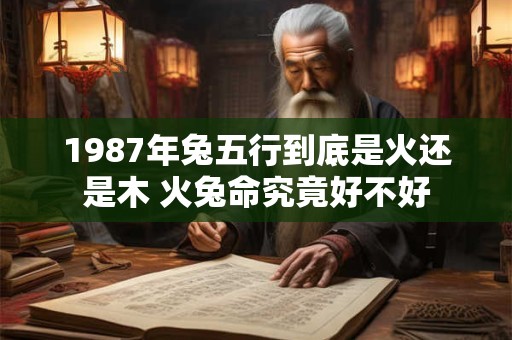 1987年兔五行到底是火还是木 火兔命究竟好不好
