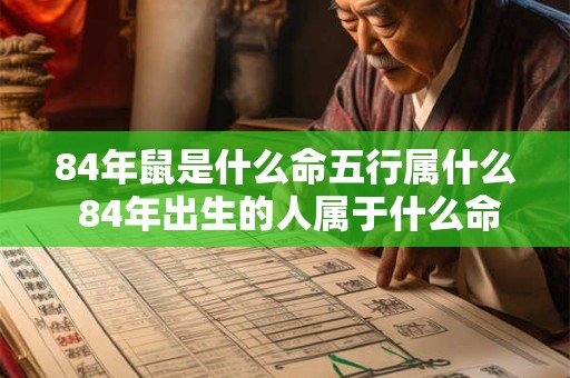 84年鼠是什么命五行属什么 84年出生的人属于什么命五行属于何种属性