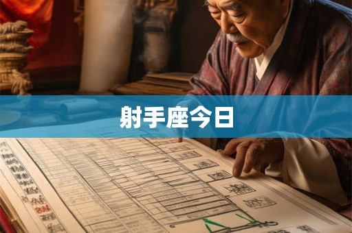 射手座今日