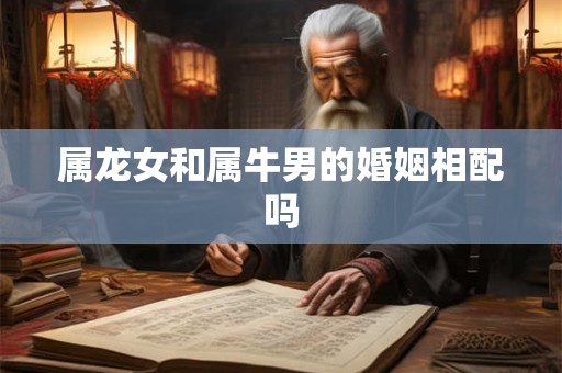 属龙女和属牛男的婚姻相配吗