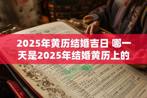 2025年黄历结婚吉日 哪一天是2025年结婚黄历上的吉日