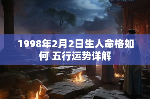 1998年2月2日生人命格如何 五行运势详解