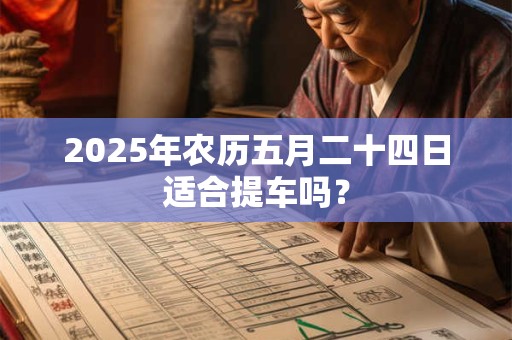 2025年农历五月二十四日适合提车吗？