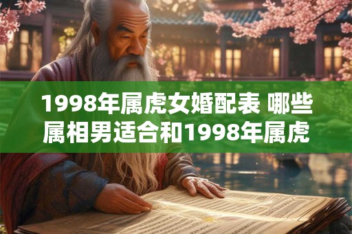 1998年属虎女婚配表 哪些属相男适合和1998年属虎女结婚