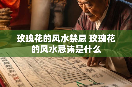 玫瑰花的风水禁忌 玫瑰花的风水忌讳是什么