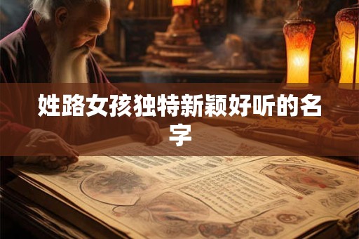 姓路女孩独特新颖好听的名字