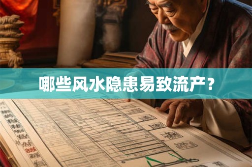 哪些风水隐患易致流产？