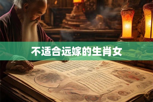 不适合远嫁的生肖女