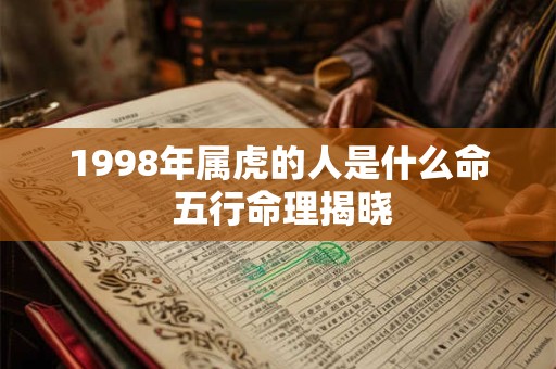 1998年属虎的人是什么命 五行命理揭晓
